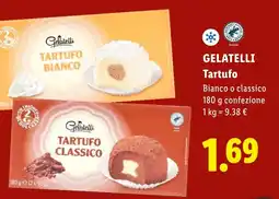 Lidl Gelatelli Tartufo offerta