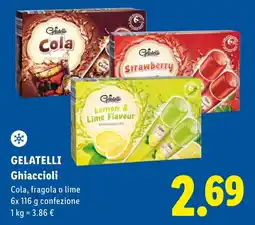 Lidl GELATELLI Ghiaccioli offerta