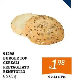 Zona Burger Top Cereali offerta