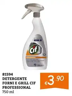 Zona Detergente forni e grill Cif Professional offerta