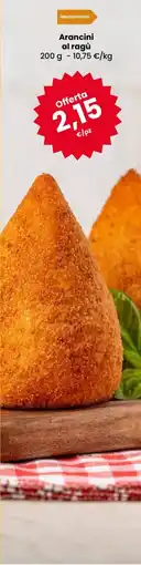 Despar Arancini al ragù offerta