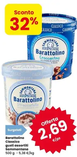 Despar Barattolino Classico Sammontana offerta