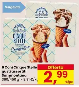 Despar Cinque Stelle Sammontana offerta