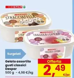 Despar Gelato assortito gusti classici Despar offerta
