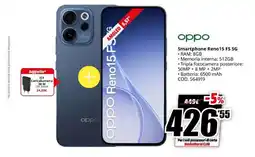 MediaWorld oppo Smartphone Reno15 FS 5G offerta