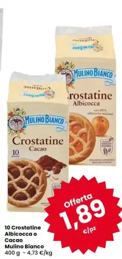 Despar Crostatine Albicocca o Cacao Mulino Bianco offerta