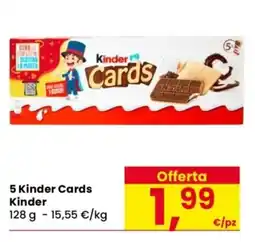 Despar Kinder Cards offerta