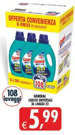 Deco Iperstore General liquido universale offerta