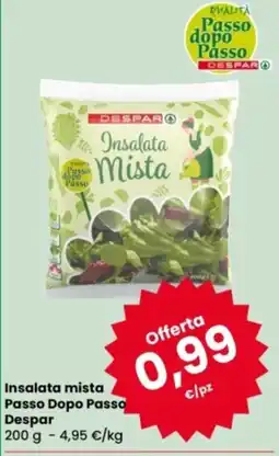 Eurospar Insalata Mista Passo Dopo Passo Despar offerta