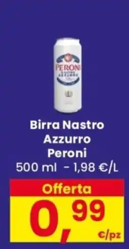 Despar Birra Nastro Azzurro Peroni offerta