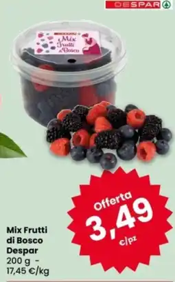 Eurospar Mix Frutti di Bosco Despar offerta