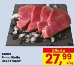 Eurospar Tonno Pinna Gialla Deep Frozen* offerta