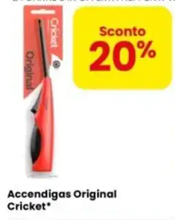 Eurospar Accendigas Original Cricket offerta