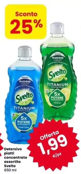 Despar Detersivo piatti concentrato assortito Svelto offerta
