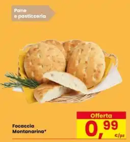 Eurospar Focaccia Montanarina* offerta
