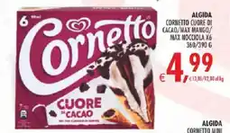 Deco Iperstore Algida Cornetto Cuore di Cacao offerta