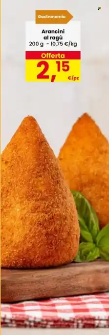 Arancini al ragù