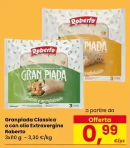 Eurospar Granpiada Classica o con olio Extravergine Roberto offerta