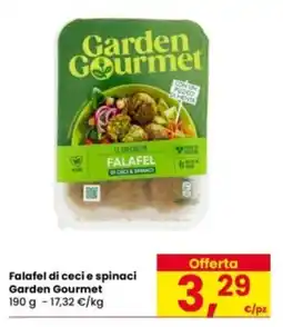 Eurospar Falafel di ceci e spinaci Garden Gourmet offerta