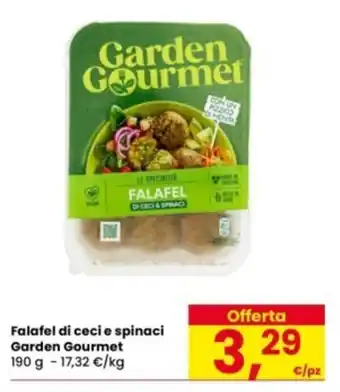 Falafel di ceci e spinaci Garden Gourmet