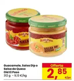 Eurospar Guacamole, Salsa Dip o Salsa de Queso Old El Paso offerta