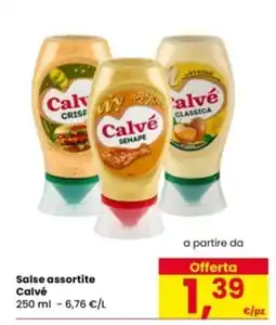 Eurospar Salse assortite Calvé offerta