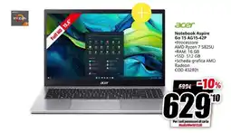 MediaWorld Notebook Aspire Go 15 AG15-42P offerta