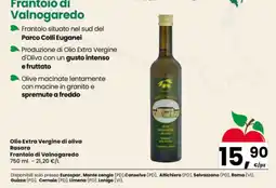 Eurospar Olio Extra Vergine di oliva Rasara Frantoio di Valnogaredo offerta