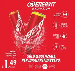 Deco Iperstore Enervit sport hydration orange/lemon offerta