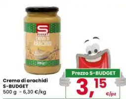 Eurospar Crema di arachidi S-BUDGET offerta