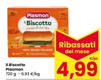 Eurospar Il Biscotto Plasmon offerta