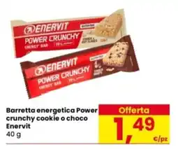 Eurospar Barretta energetica Power crunchy Enervit offerta