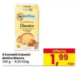 Eurospar Cornetti Classici Mulino Bianco offerta