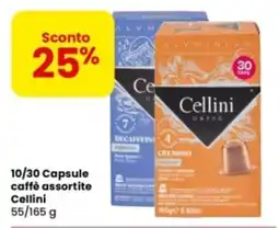Eurospar 10/30 Capsule caffè assortite Cellini offerta