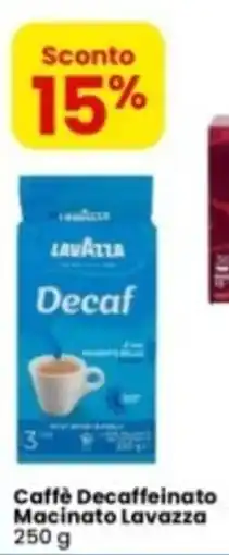 Eurospar Caffè Decaffeinato Macinato Lavazza offerta