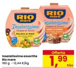 Eurospar Insalatissime assortite Rio mare offerta