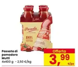 Eurospar Passata di pomodoro Mutti offerta