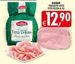 Deco Iperstore Galbani Fetta Golosa Prosciutto Cotto offerta