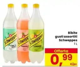 Eurospar Bibite gusti assortiti Schweppes offerta