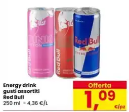 Eurospar Energy drink gusti assortiti Red Bull offerta