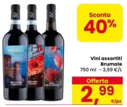 Eurospar Vini assortiti Brumale offerta