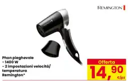 Eurospar Phon pieghevole Remington offerta