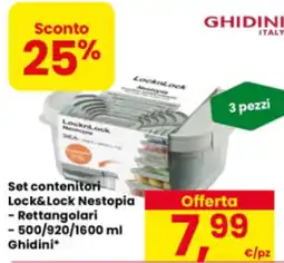 Eurospar Lock&Lock Nestopia offerta