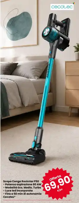 Scopa Conga Rockstar P50 Cecotec