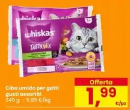 Eurospar whiskas TastyMix offerta
