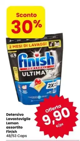 Eurospar Detersivo Lavastoviglie Lemon assortito Finish offerta
