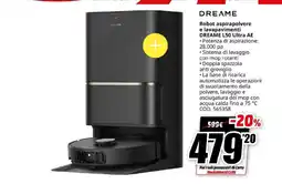 MediaWorld DREAME Robot aspirapolvere e lavapavimenti DREAME L50 Ultra AE offerta