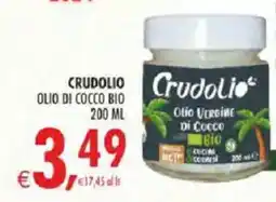 Deco Iperstore Crudolio Olio di Cocco Bio offerta