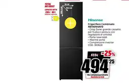 MediaWorld Hisense Frigorifero Combinato RB440N4AFD offerta
