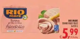 Deco Iperstore Rio mare tonno filo d'olio offerta